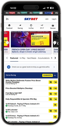 Sky Bet Casino UK Mobile